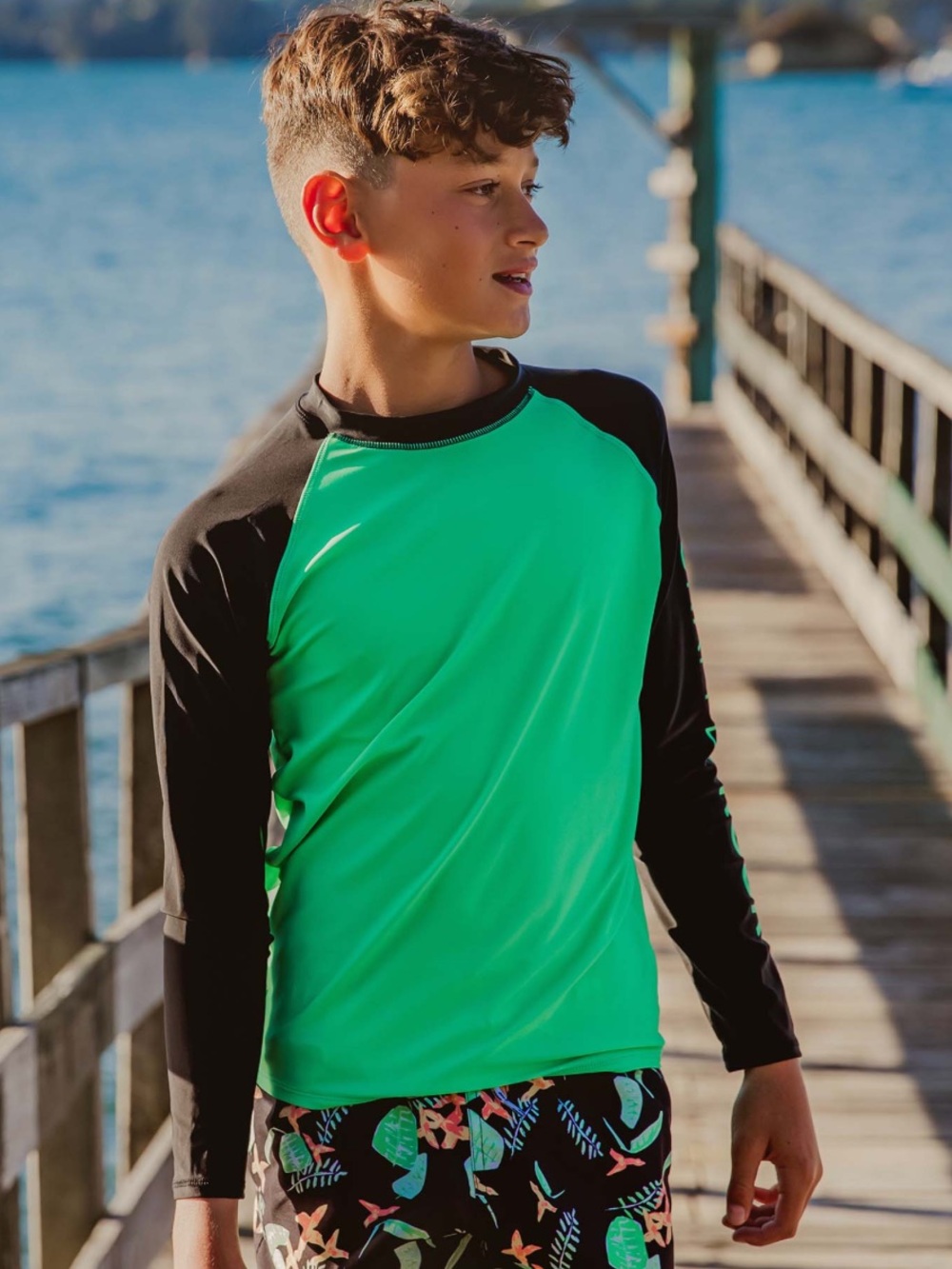 Snapper Rock Rash-guard  - Boy  16 yrs